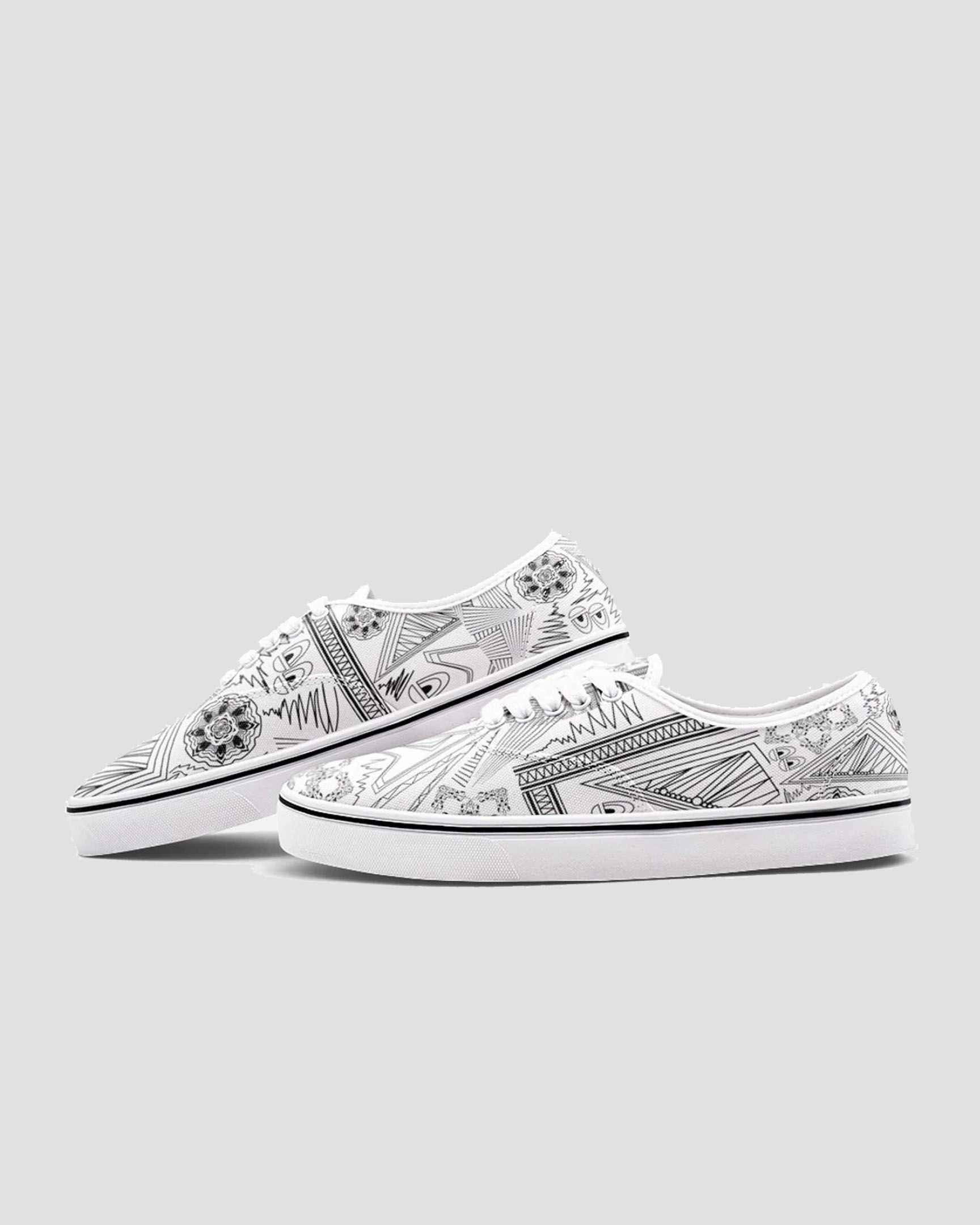 1-Unisex Canvas Shoes | Low Cut Loafer Sneakers