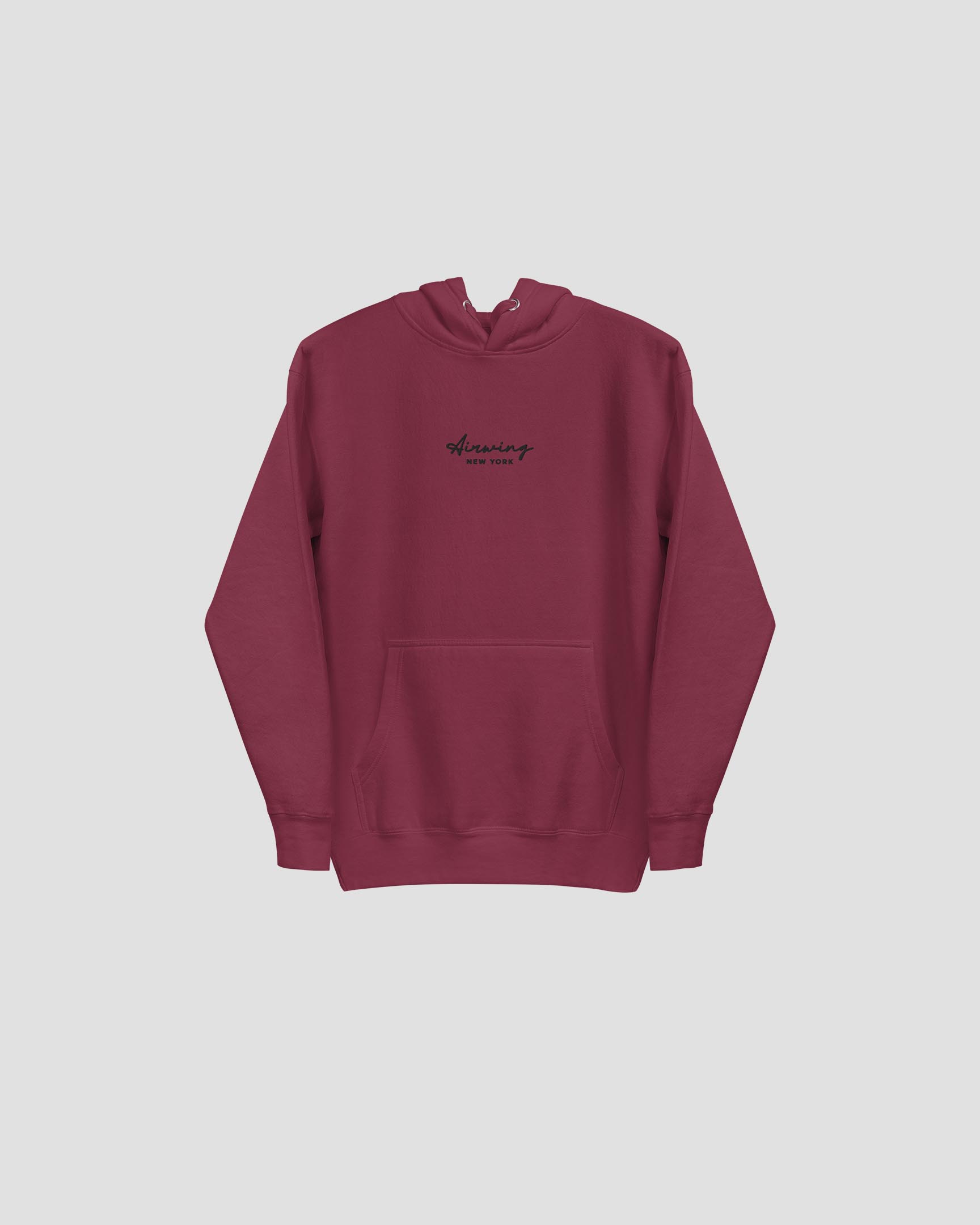 Airwing®Maroon_Front_Signature_Hoodie