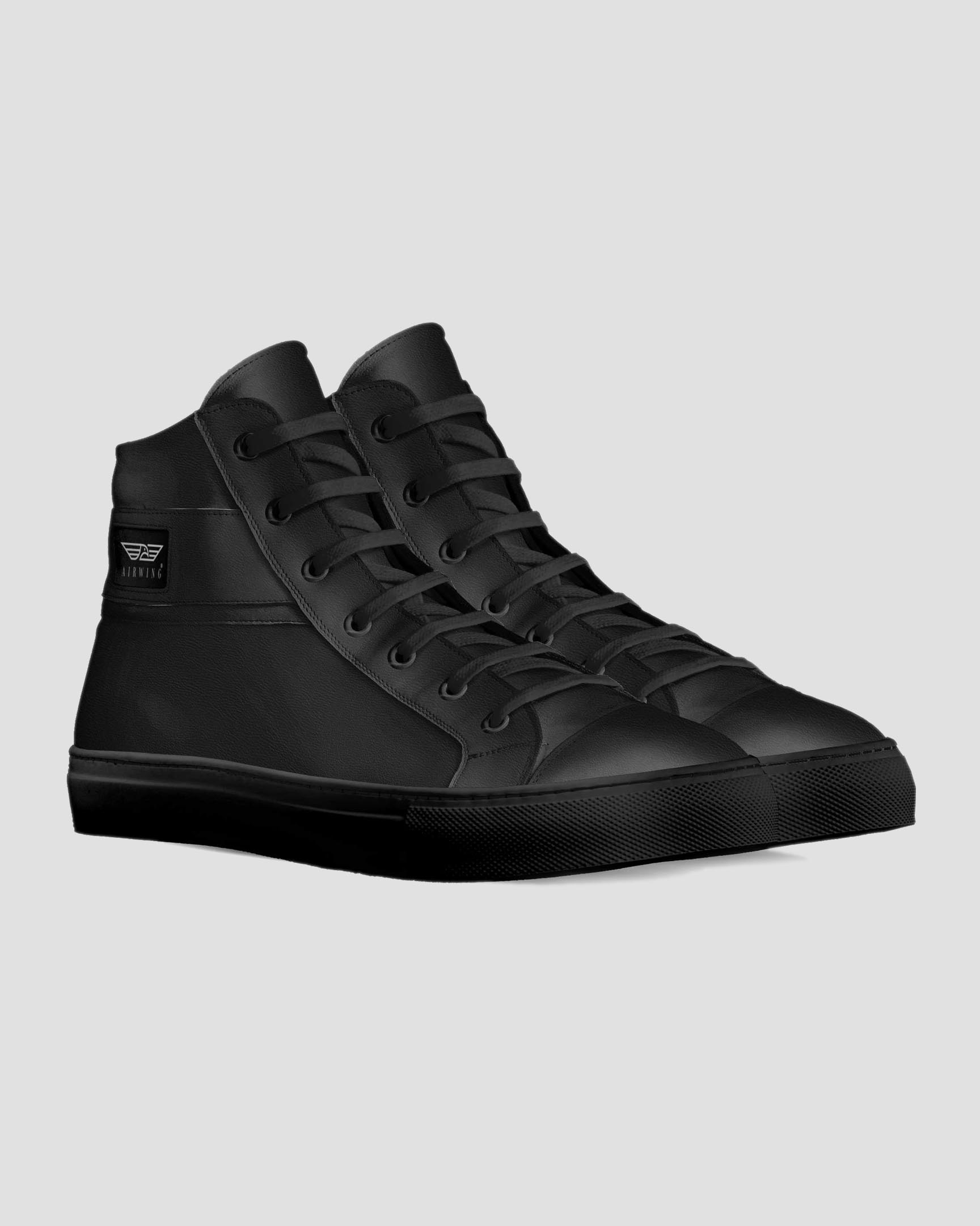Airwing®RedZone_Black_Leather_Shoes_Quart