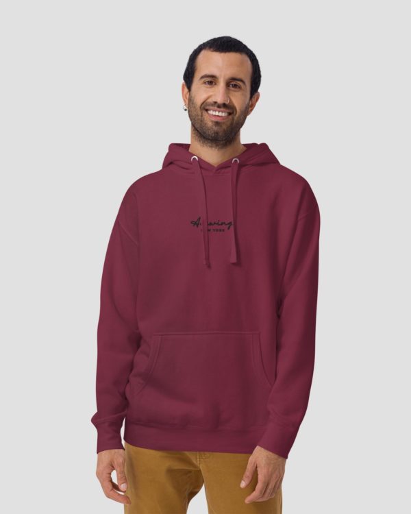Airwing®Signature_lifestyle_Maroon_Hoodie
