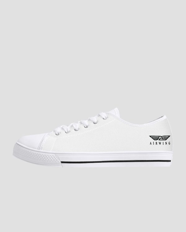 low top women canvas shoes _side