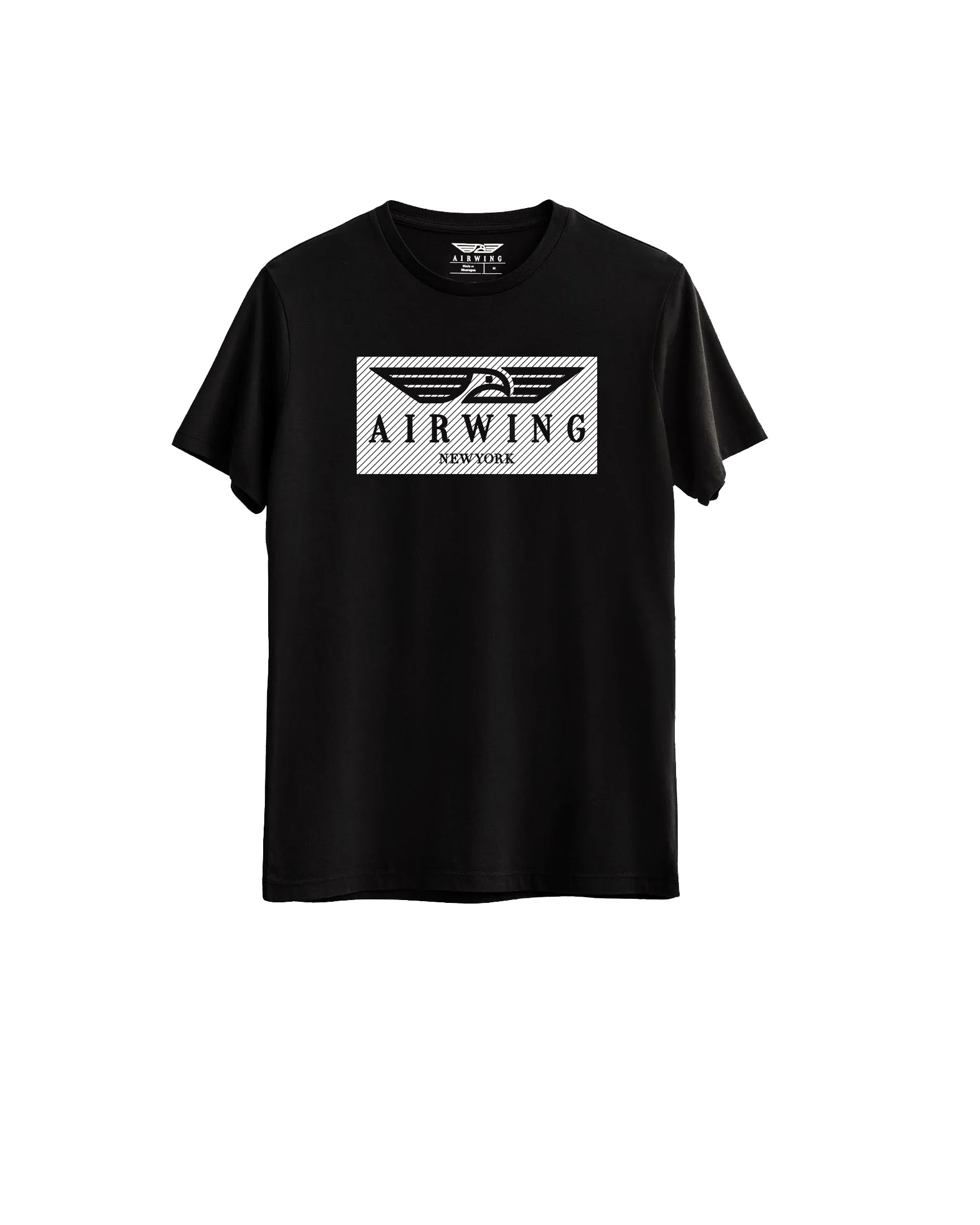 Airwing Stripes Front Black